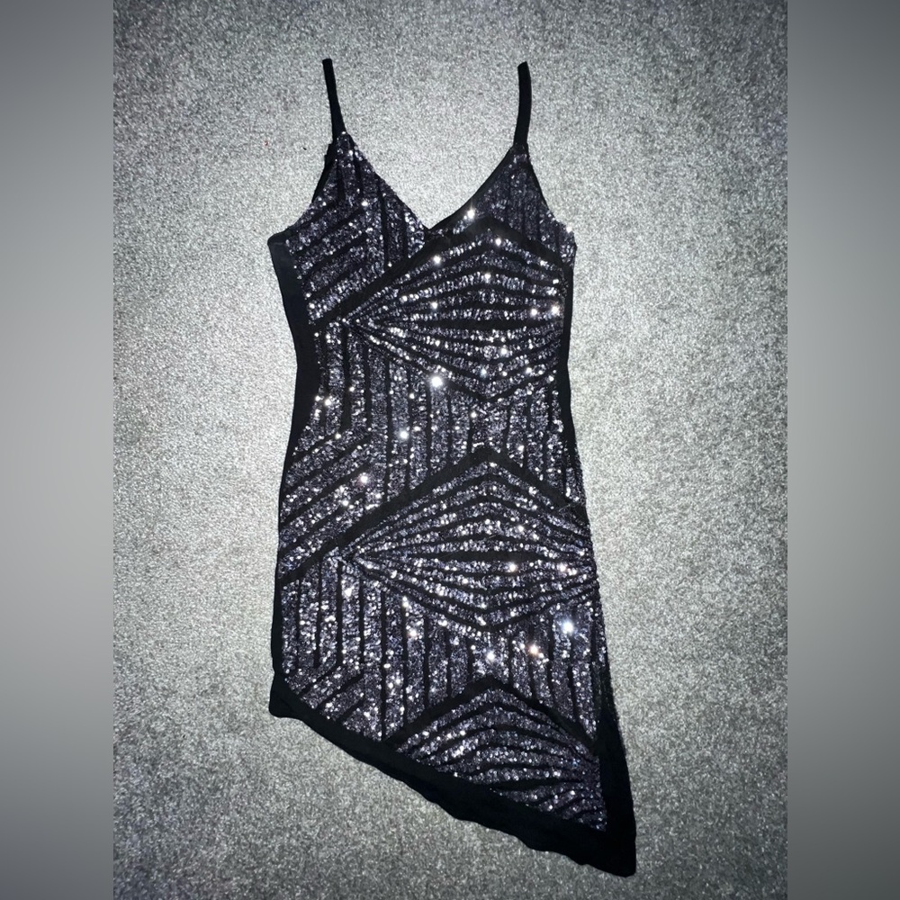 Black Sequin Dress💎🖤
